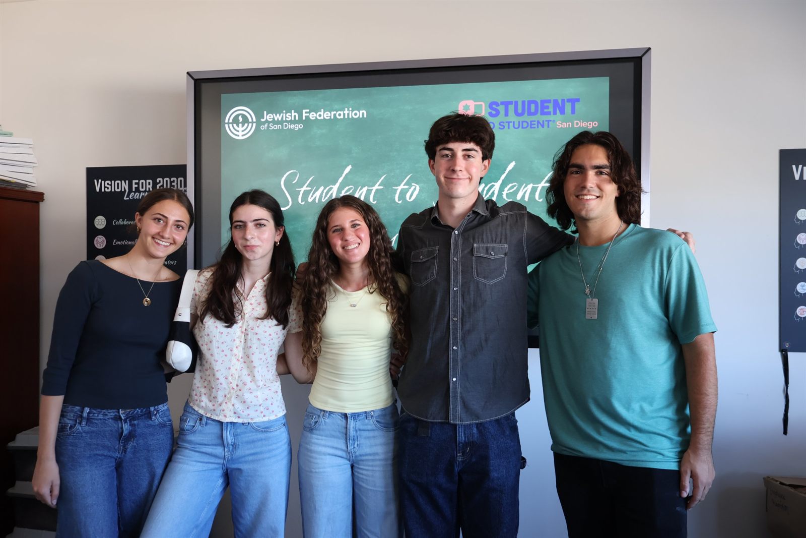 Student to Student teen presenters at Jewish Federation of San Diego